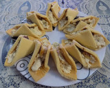 Foto del paso 7 de la receta: Pañuelitos rellenos con ricota dulce