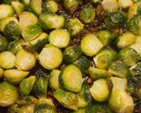 A picture of step 3 of Roasted Bacon and Brussels Sprouts.