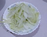 รูปขั้นตอนการทำที่ 2 ของ ส้มตำปลาร้าใส่กุ้งแห้ง