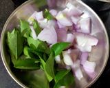 A picture of step 1 of Mixed Vegetables Poha.