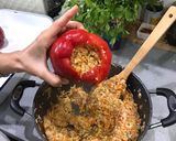 A picture of step 3 of Peppers with rice and minced meat.
