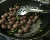 A picture of step 3 of Ragi mani kozhakkattai.