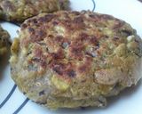 Foto del paso 6 de la receta: Hambuguesas🍔 de arvejas con tajadas de plátano🍌 maduro