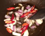 Foto langkah ke 3 dari resep Oseng Udang Tempe Simpel.