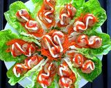 รูปขั้นตอนการทำที่ 9 ของ มีทบอลห่อผัก meatball baby romaine lettuce