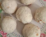 A picture of step 2 of Paneer sweet balls.