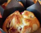 A picture of step 2 of Raspberry Almond Muffins (Egg Whites).
