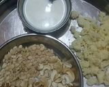 A picture of step 2 of Shahi paneer.