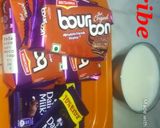 A picture of step 1 of Chocolate cream idly.