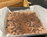 A picture of step 6 of Mochi brownies.