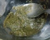 A picture of step 1 of Ahemdabadi 3-layered Sandwich.