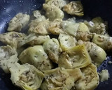 Foto del paso 2 de la receta: Alcachofas rehogadas con jamón serrano