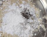 A picture of step 1 of 5 minutes flat sattu laddu.