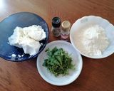 A picture of step 4 of Two-Color Ricotta Gnocchi with Cherry Tomatoes.