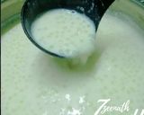 A picture of step 1 of Sabudana and Rice Kheer.