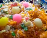 A picture of step 9 of Zarda / Meethay Chawal.