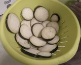 Foto del paso 3 de la receta: Berenjenas con tomate, mozzarella y jamón york