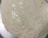 A picture of step 1 of Mummy kabab wrapped, hand garlic toast and eyeball punch.