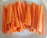 A picture of step 3 of Stuffed pork fillet with roasted carrots.