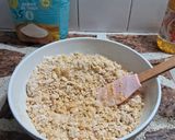 Foto del paso 3 de la receta: Galletitas de avena y coco, miel con chocolate blanco 🍘🥥🍯