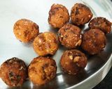 A picture of step 6 of Poha balls.