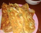 Foto langkah ke 3 dari resep Martabak Telur Sayur.