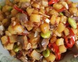 Foto langkah ke 7 dari resep Balado kentang ampela pete.
