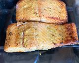 A picture of step 4 of Air Fryer Lemon Pepper Salmon.