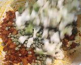 A picture of step 1 of Pigeon Peas and Cauliflower Shaak ફ્લાવર તુવર દાણા નું શાક.