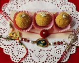 A picture of step 10 of Orange Coconut Laddu.