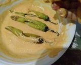 A picture of step 2 of Mirchi Bhajiya (Stuffed Chili Fritters).