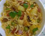 Aloo-matar biryani recipe step 5 photo