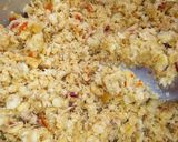 A picture of step 3 of Yam balls.