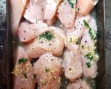 A picture of step 2 of Sticky Lemon & Lime Chicken.🙄.