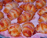 Foto del paso 4 de la receta: Mini croissants rellenos de nocilla y mermelada