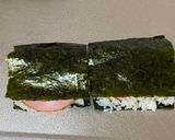 A picture of step 2 of Onigiri Waffle.