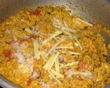 A picture of step 8 of Highway Dhaba style fried Mong Dal.