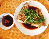 Hình bước làm 6 của món Cá mú hấp xì dầu