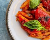 Foto del passaggio 3 della ricetta Penne ai peperoni grigliati