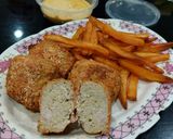 Foto langkah ke 8 dari resep Anabolic Chicken Tofu Nuggets | High Protein, Low Calorie, Sugar Free.