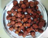 A picture of step 4 of Soya chilli.