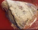 A picture of step 1 of California Farm Tomato Lamb Marinade Soup.