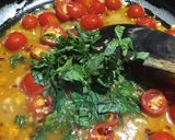 A picture of step 7 of Basa with white wine sauce.