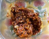 รูปขั้นตอนการทำที่ 4 ของ น้ำพริกข่ามะแขว่นผัดมะขามเปียก🫚🌶️🧄