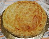 Foto del passaggio 3 della ricetta Torta rustica con zucchine prosciutto cotto e provola