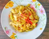 Foto langkah ke 4 dari resep Tumis Kulit Semangka.