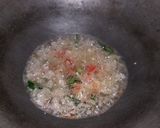 A picture of step 2 of Veg Pulao.