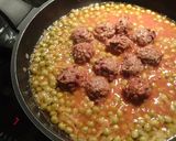 Foto del paso 5 de la receta Albóndigas de bambú y germinados con guisantes