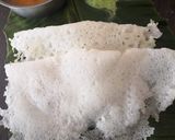 A picture of step 3 of Neer Dosa.
