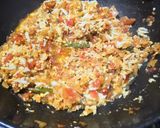 A picture of step 4 of Egg keema rolls.